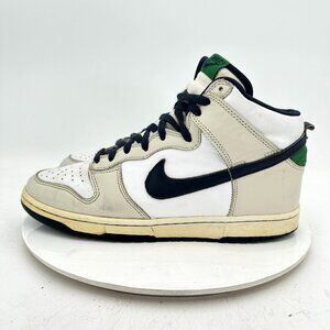 Nike Dunk High Men Size 11 305287-041 White Ivory Black Green Training Shoes
